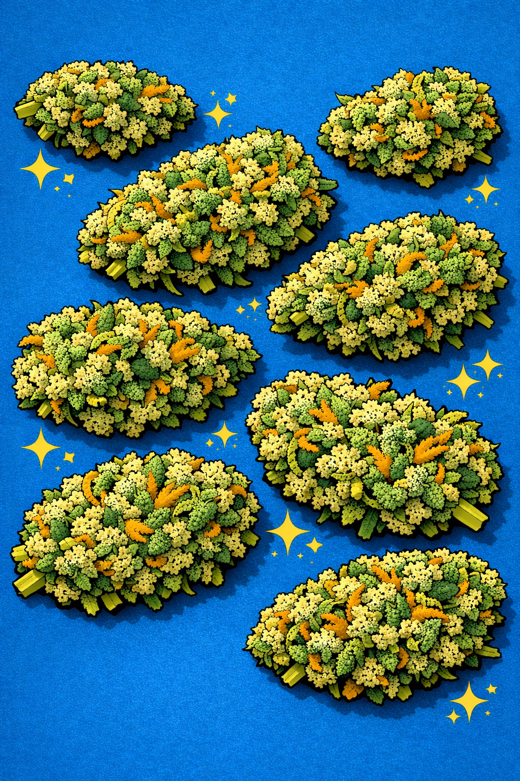Cannabis flower buds